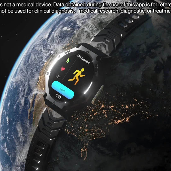 1.81 Inch New Smartwatch with GPS and Call Function Compatible with Android and iPhone