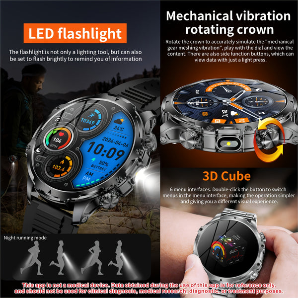 The Latest Smart Watch of 2025 (For Answering\u002FMaking Calls), with 2 Watch Straps, Battery