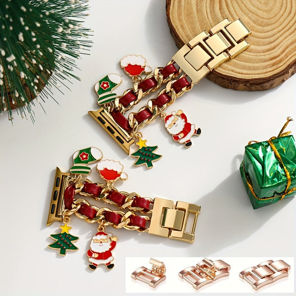 Christmas Charm Bracelet Christmas Charm Stretch Bracelet